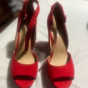 Reeta Block-Heel Platform Sandals